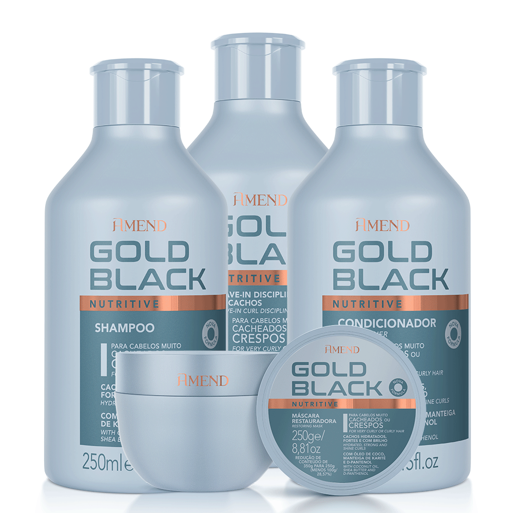 Kit Gold Black Nutritivo | 4 produtos image number 0